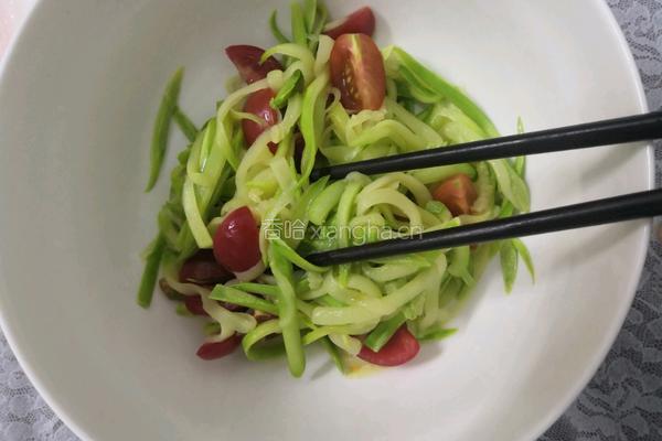 小番茄生瓜捞的做法图解11