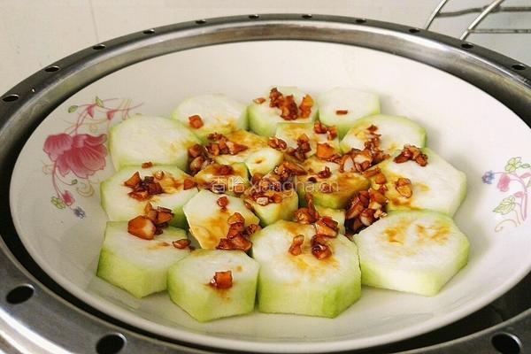 蒜香丝瓜的做法图解8