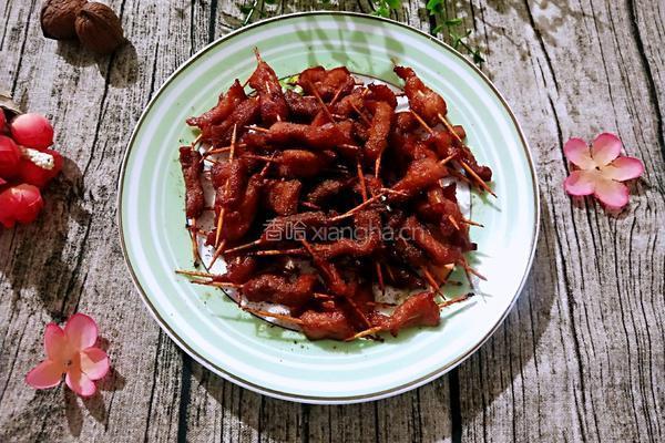 牙签肉的做法图解12