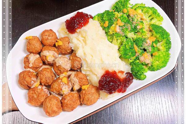 瑞典牛肉丸土豆泥（低脂）的做法图解10
