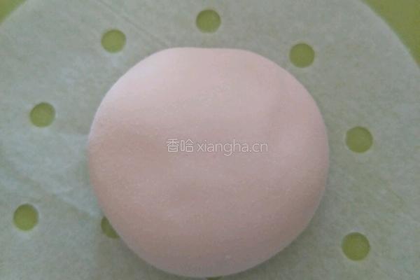 草莓蛋糕馒头的做法图解7
