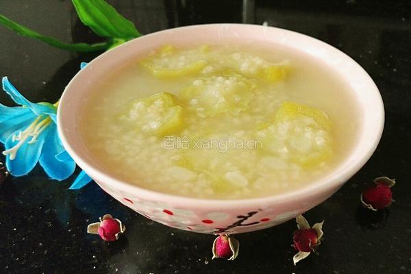 丝瓜小米粥的做法图解6