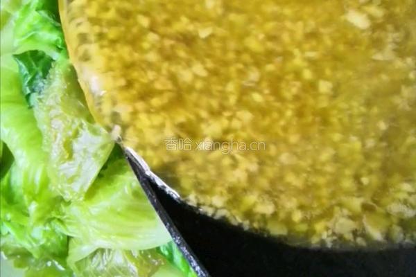 蒜蓉生菜的做法图解7