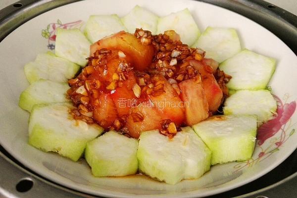 蒜香番茄丝瓜的做法图解10