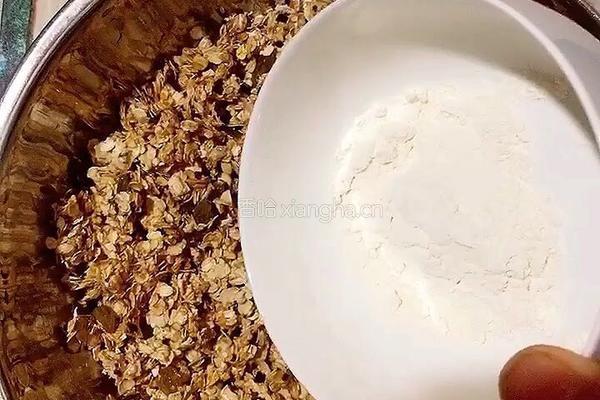燕麦香蕉饼的做法图解8