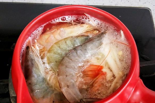 菌菇鲜虾汤的做法图解13