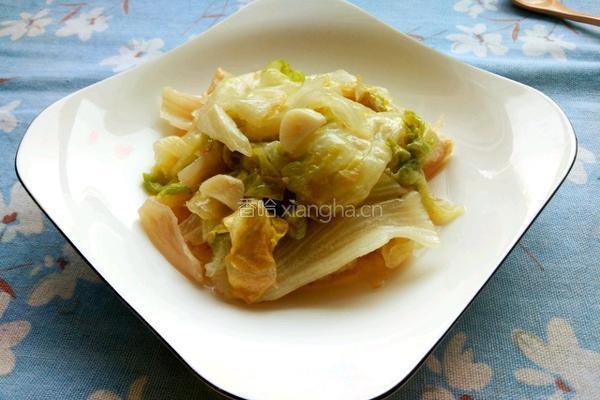 素炒生菜（低脂版）的做法图解5