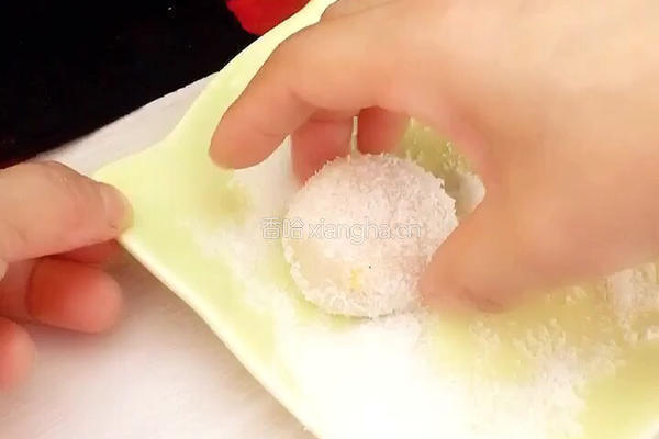 芒果糯米糍的做法图解13