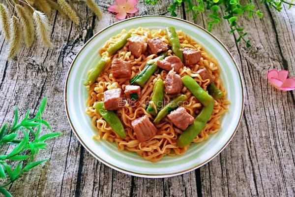 豆角焖面