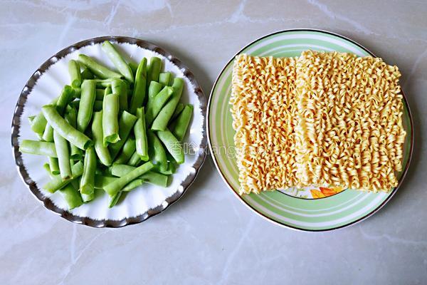 豆角焖面的做法图解4