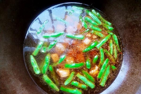 豆角焖面的做法图解9