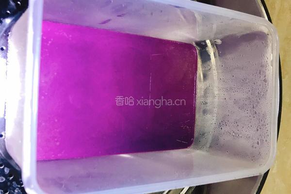 紫薯马蹄糕的做法图解6