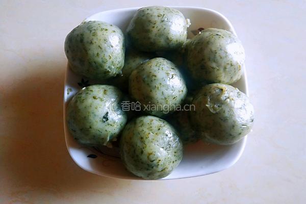 马兰头肉馅粑粑的做法图解15