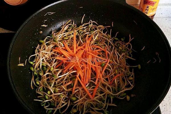 素炒豆芽的做法图解5