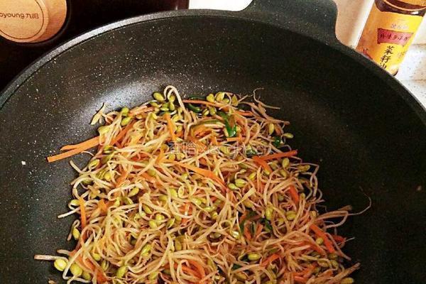 素炒豆芽的做法图解7