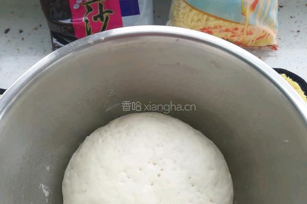奶酪豆沙饼的做法图解4