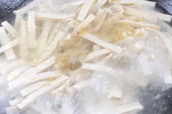 蒜蓉辣椒酱拌香干（少油减肥版）的做法图解4