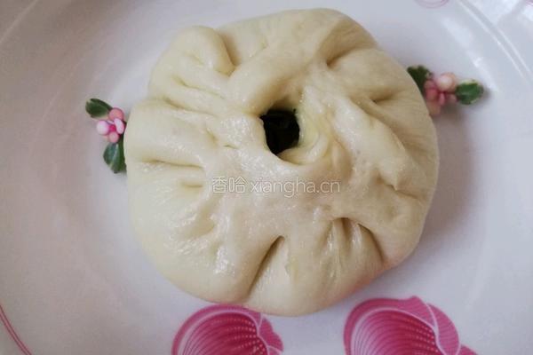 青菜香菇包子的做法图解6