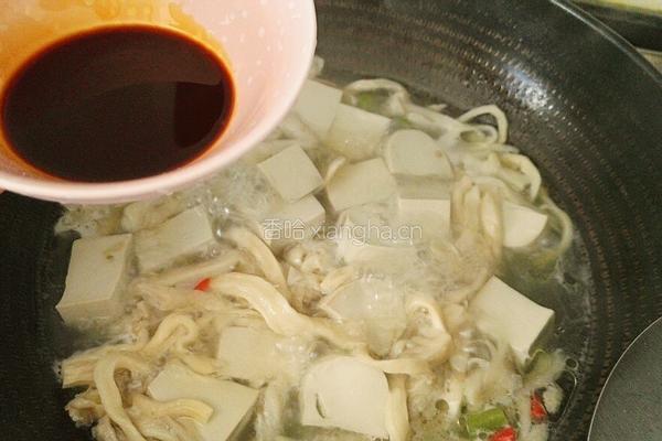 平菇豆腐的做法图解12