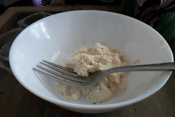 减肥鸡蛋豆渣的做法图解2