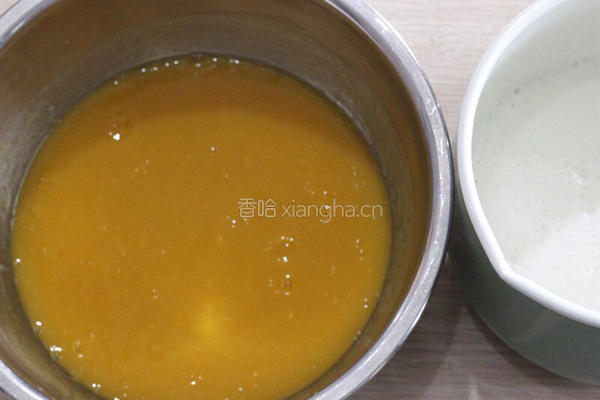椰奶芒果糕的做法图解5
