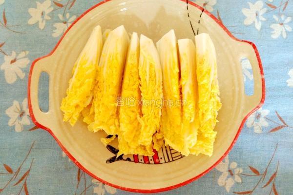 凉拌娃娃菜的做法图解1