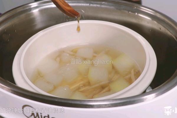 沙虫冬瓜汤的做法图解7