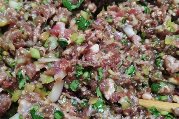 彩色牛肉水饺的做法图解3