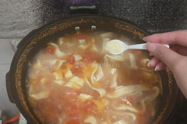 西红柿鸡蛋手擀面的做法图解16
