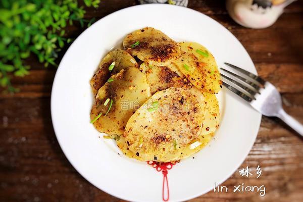 减肥版-香辣土豆片的做法图解13