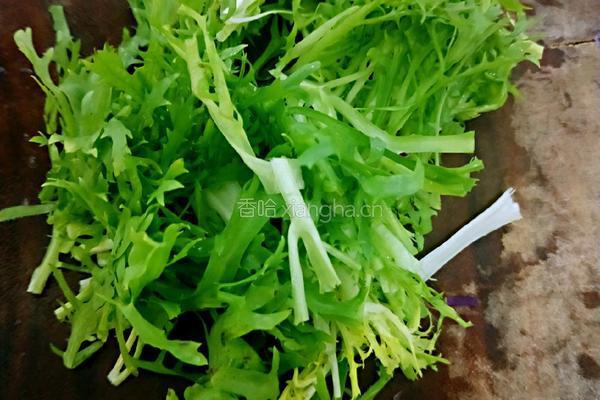 紫甘蓝拌苦菊的做法图解5
