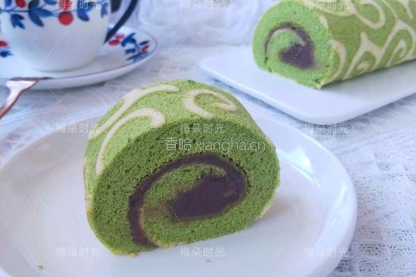 唐草彩绘蛋糕卷的做法图解27