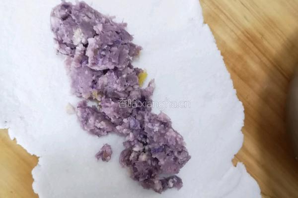 水晶番薯卷的做法图解4