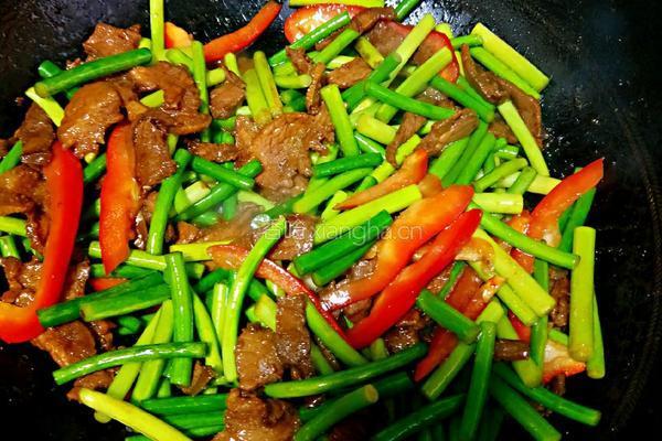 蒜薹炒肉的做法图解21