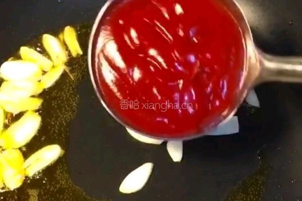 茄汁大虾的做法图解6