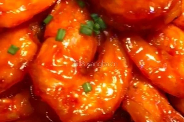 茄汁大虾的做法图解10