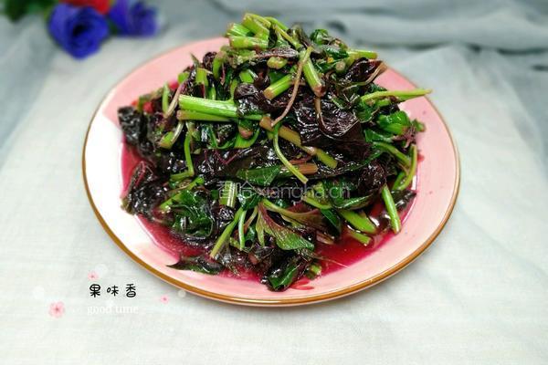 凉拌红苋菜的做法图解9