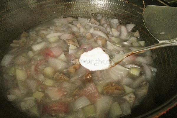 洋葱藕丁炒土豆的做法图解10