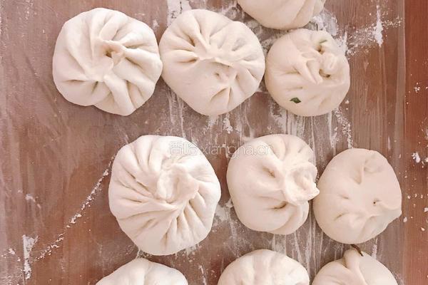 韭菜粉条鸡蛋包子的做法图解4
