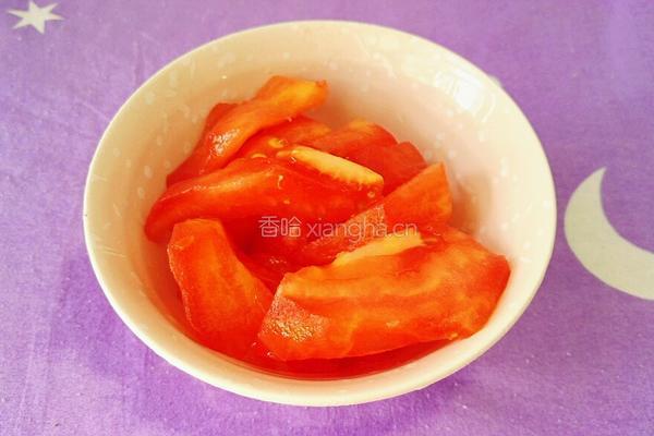 西红柿炒西兰花的做法图解3
