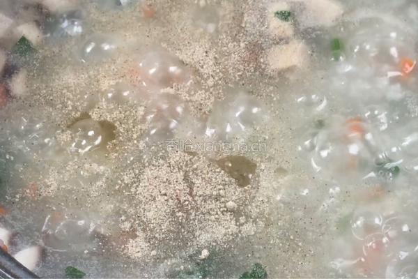 香菇鸡肉粥的做法图解10