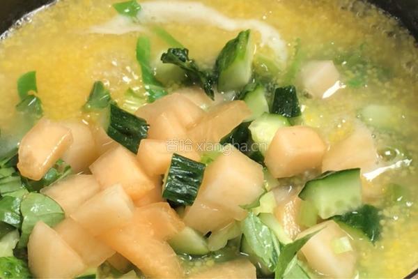 果蔬玉米糊（减肥版）的做法图解8