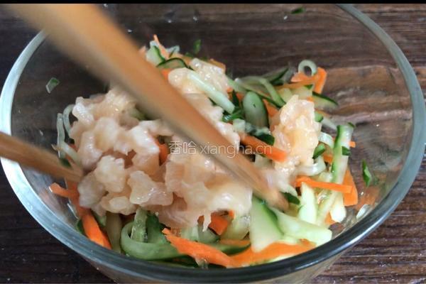 黄瓜鸡肉饼的做法图解4