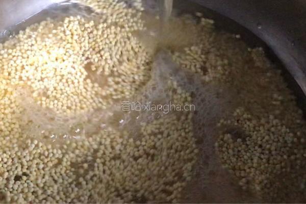 黄瓜鸡肉小米粥（减肥版）的做法图解1
