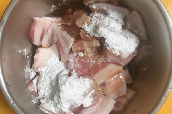 五花肉豆角丝的做法图解2