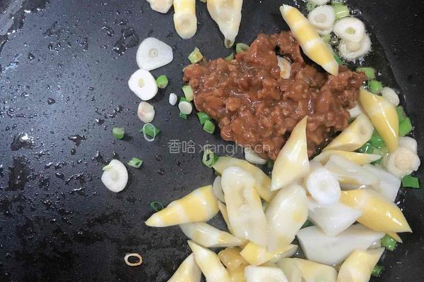 香煎泡嫩笋豆腐的做法图解7