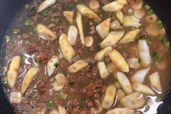 香煎泡嫩笋豆腐的做法图解9