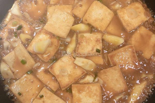 香煎泡嫩笋豆腐的做法图解10