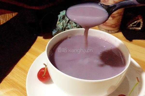 迷情紫薯豆浆的做法图解12