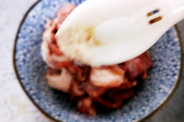 杏鲍菇炒肉片的做法图解6